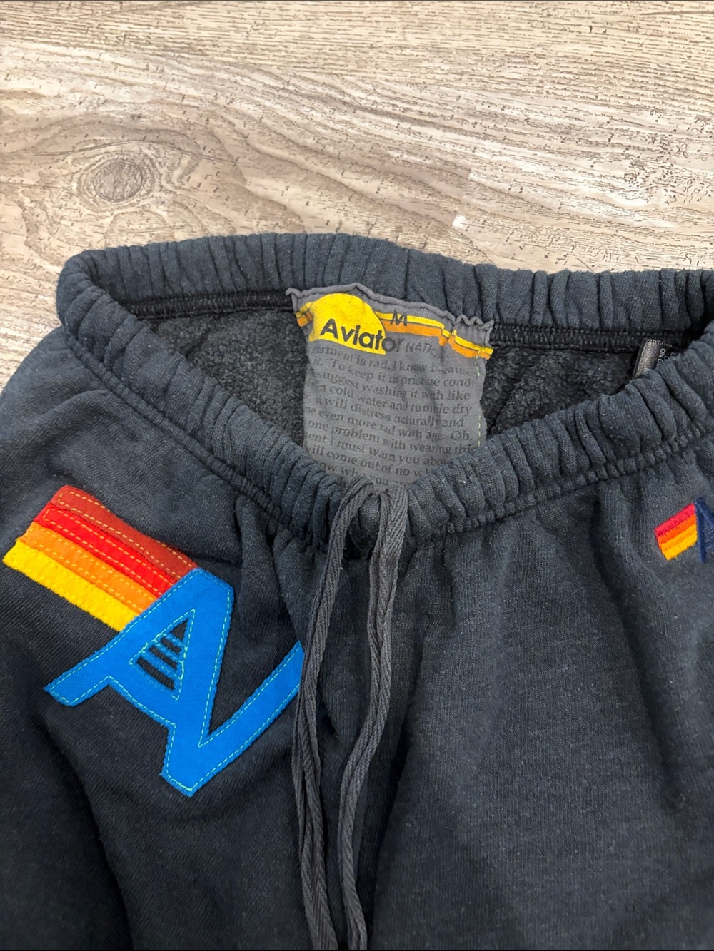 Aviator Nation logo sweatpant in navy